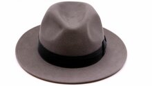 panizza fedora torino premium haarvilt grijs