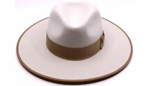 alfonso deste fedora woolfelt cream bone