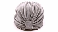 jos van dijck turban velvet silver