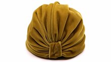 jos van dijck deluxe turban velvet gold