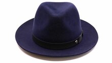 panizza fedora modena 01 premium haarvilt navy