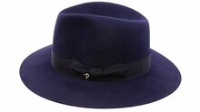 panizza fedora matera 00 gesneden rand haarvilt navy