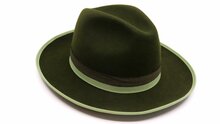 panizza fedora aosta 2 tone bies haarvilt groen