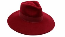 brixton joanna fedora wool felt island berry