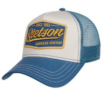 stetson trucker cap american heritage vintage blauw