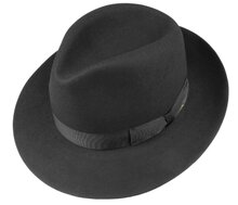 stetson fedora penn haarvilt zwart