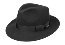 stetson fedora penn haarvilt zwart