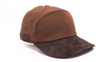 alfonso deste baseball cap met oorklep waterafstotend bruin