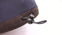 alfonso deste baseball cap met oorklep waterafstotend navy