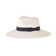 house of ord summer fedora fiona wide brim flexibraid ivory 