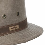 stetson traveller outdoor hoed katoenmix taupe bruin