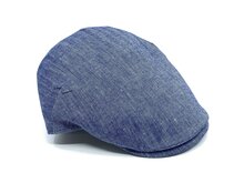 borsalino engelse pet crossover katoen linnen mix navy