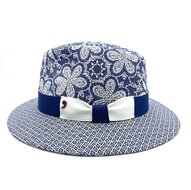 alfonso d este fedora potenza cottonmix upholstery floreale denim