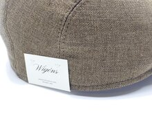 wigens ivy modern cap split linnen lichtbruin