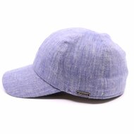 wigens baseball classic cap linnen mix lichtblauw