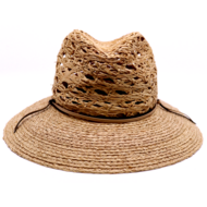 marzi fedora raffia open natural