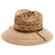 marzi fedora raffia open natural