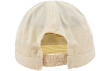 seeberger visor cap katoen papierstro linen