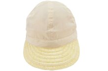 seeberger visor cap katoen papierstro linen