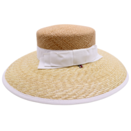 bedacht matelot ava raffia en stro naturel en ivory