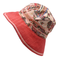 alfonso d este zomerhoed gilda polyester floral paisley blush