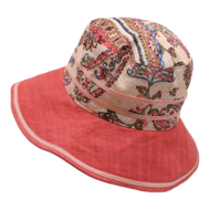 alfonso d este zomerhoed gilda polyester floral paisley blush