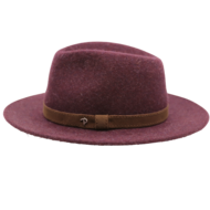 panizza fedora aquila ruig haarvilt bordeaux