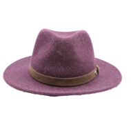 panizza fedora aquila ruig haarvilt bordeaux