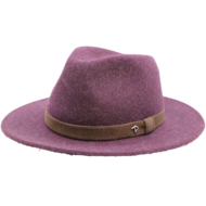 panizza fedora aquila ruig haarvilt bordeaux