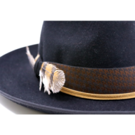 baldini bespoke fedora ravencrest heritage zwart