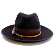 baldini bespoke fedora ravencrest heritage zwart