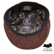 city sport ivy pet 92 british tweed visgraat tabacco bruin