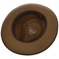 stetson fedora tricolor wolvilt cognac