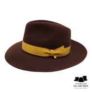 jos van dijck fedora rho haarvilt golden era chocolade bruin