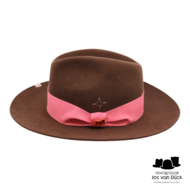 bespoke panizza fedora haarvilt pink autumn