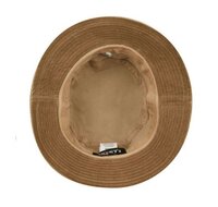 kangol bucket hat corduroy wood