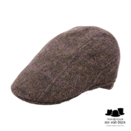 portaluri ivy pet crossover tweed visgraat en tartan bruin