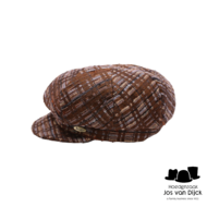 bronte ballonpet romee wolmix brown print