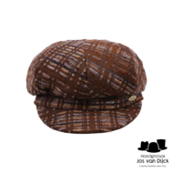 bronte ballonpet romee wolmix brown print