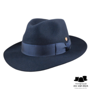 mayser fedora atos haarvilt navy 