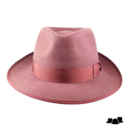 mayser padua fedora furfelt zacht donkerrood