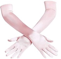 gala handschoenen cubanita satijn baby pink