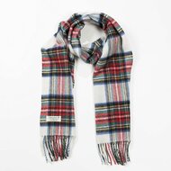 john hanly irish wool scarf medium dress stewart tartan