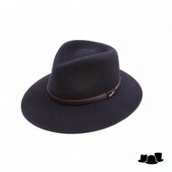 borsalino country tricolor band haarvilt black