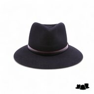 borsalino country tricolor band haarvilt black