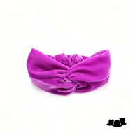 jos van dijck deluxe hoofdband velvet pink