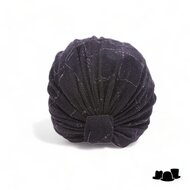 jos van dijck turban lurex midnight dew black