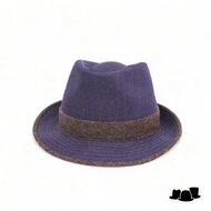 jos van dijck trilby jeans contrast tweed