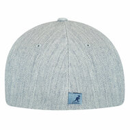 kangol baseball cap flexfit wool heather blue