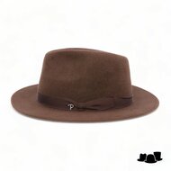 panizza fedora potenza 00 camoscio haarvilt mocca